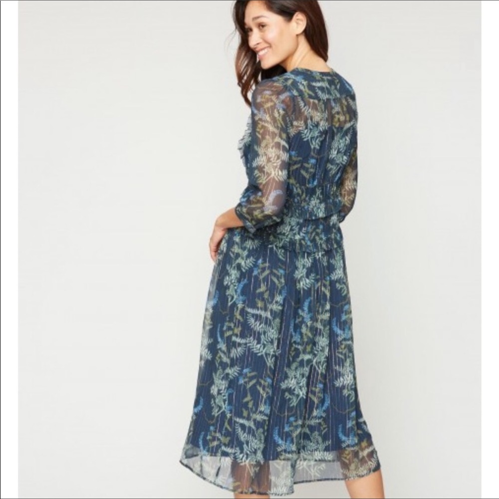 Roller Rabbit | Fairytale Garden Ulla Silk MIDI Dress NWT